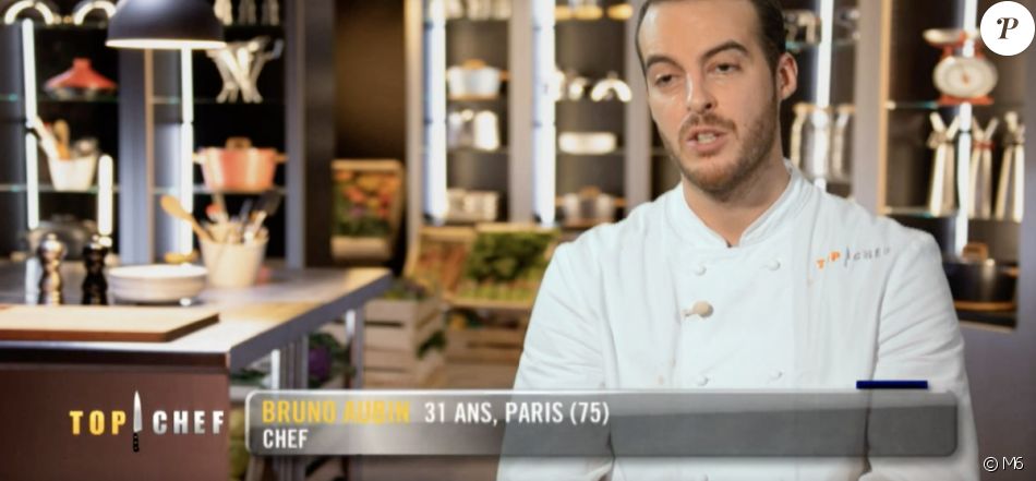 Bruno dans "Top Chef 2021" sur M6.
