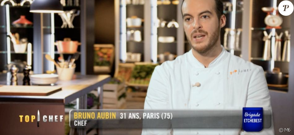 Bruno dans "Top Chef 2021" sur M6.