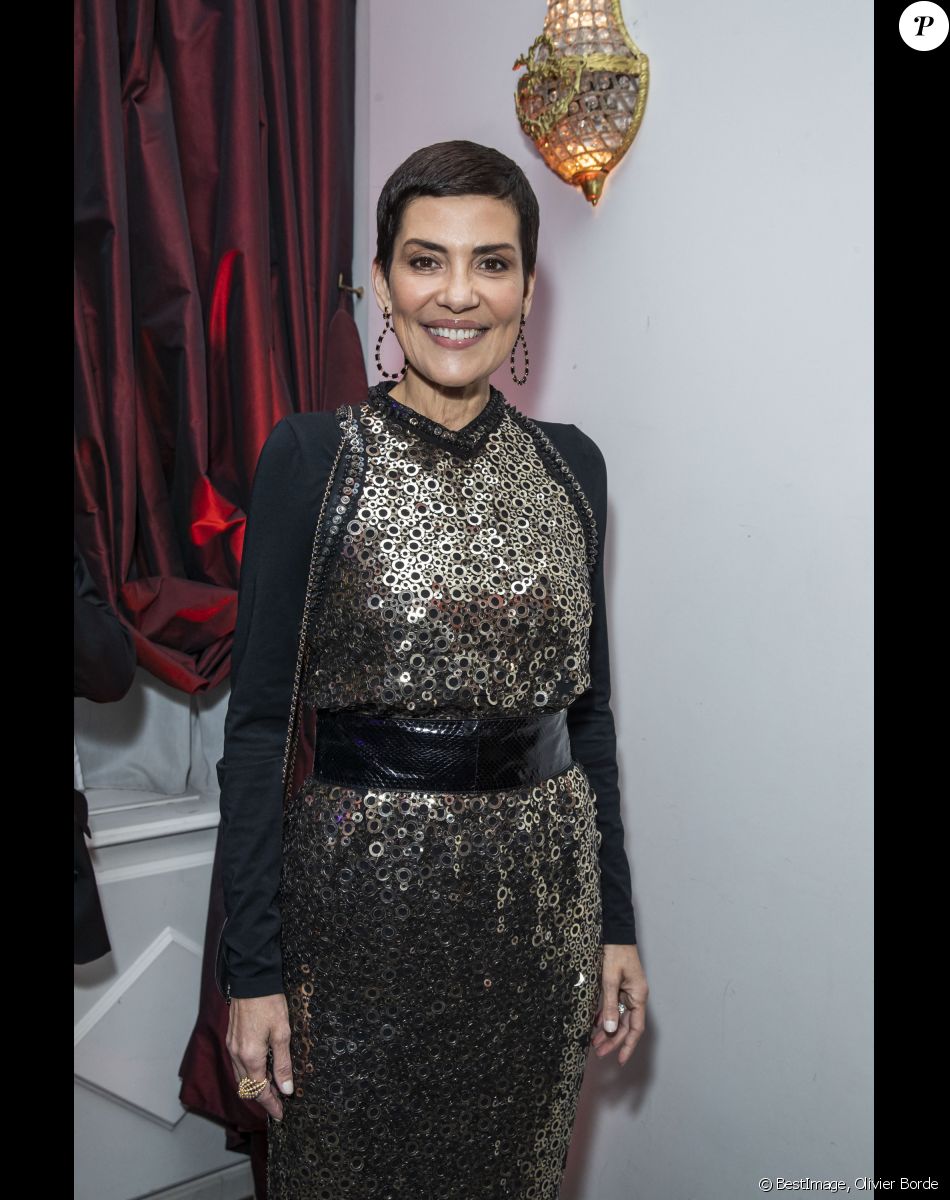 Cristina Cordula - Dîner de gala de l'association AEM (Un Avenir pour les Enfants du Monde) au bénéfice des enfants du Rwanda organisé par B.Djian au Pavillon Ledoyen à Paris, France, le 12 décembre 2019. © Olivier Borde/Bestimage