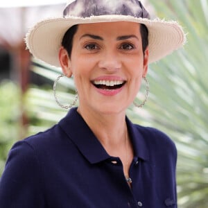 Cristina Cordula au village lors des internationaux de tennis de Roland Garros à Paris, France. © Jacovides-Moreau/Bestimage