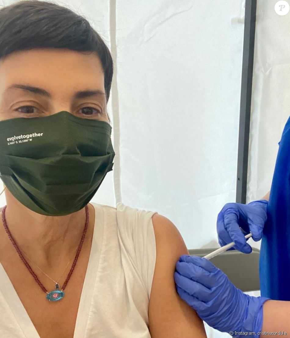 Cristina Cordula vaccinée à la Covid-19 - Instagram