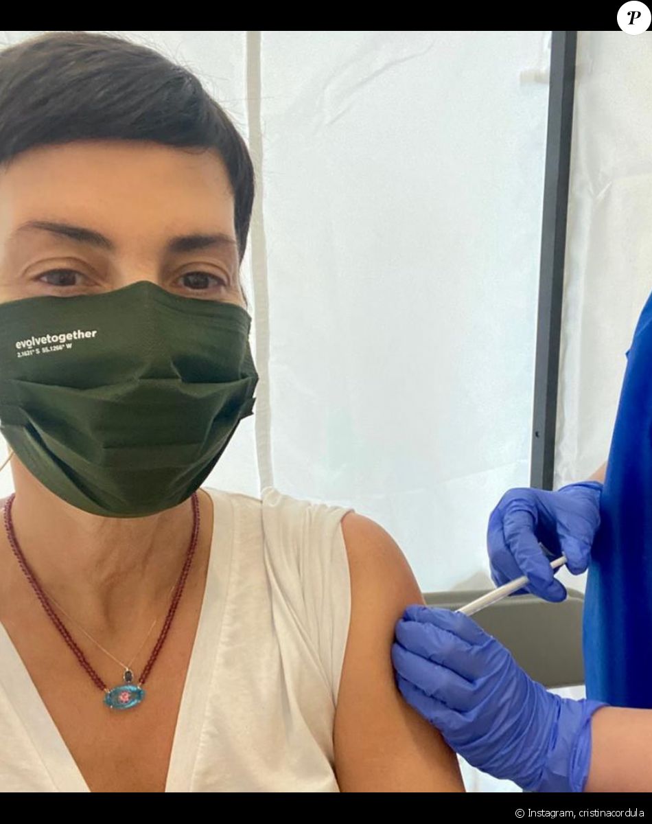 Cristina Cordula vaccinée à la Covid-19 - Instagram