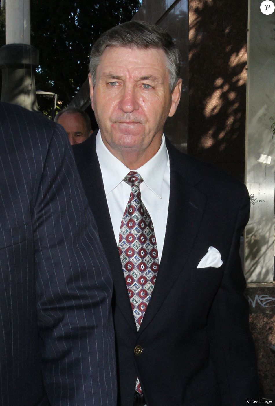 Le père de Britney Spears, Jamie, arrive au tribunal de Los Angeles. Le 25 octobre 2012.