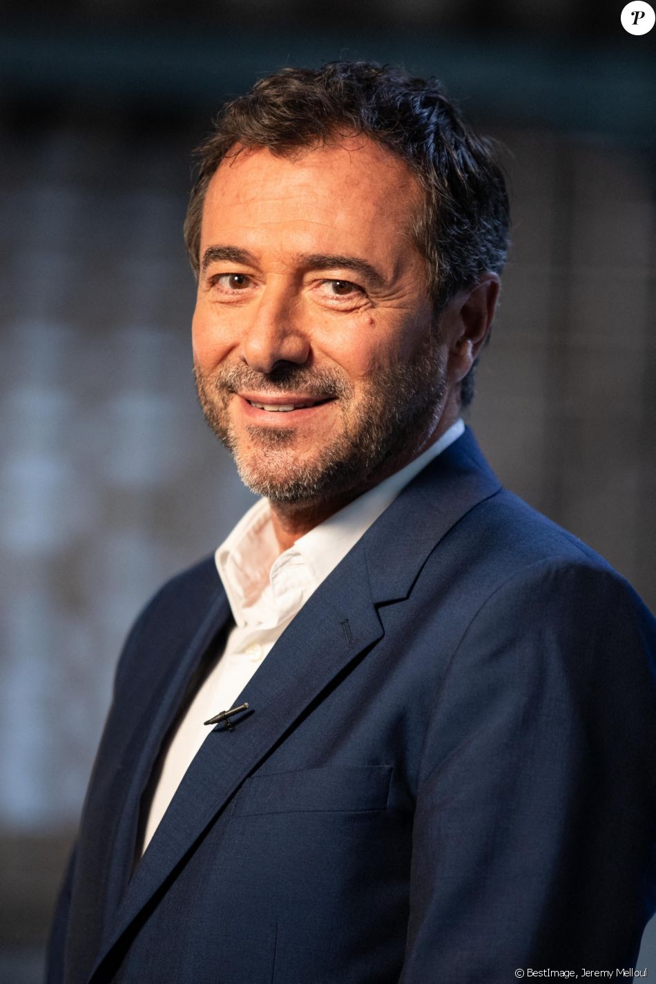 Bernard Montiel dans l'émission "Animaux Stars" © Jeremy Melloul/Bestimage