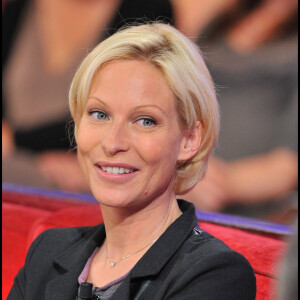Rebecca Hampton dans l'émission "Vivement Dimanche" - Date inconnue . © Guillaume Gaffiot/Bestimage