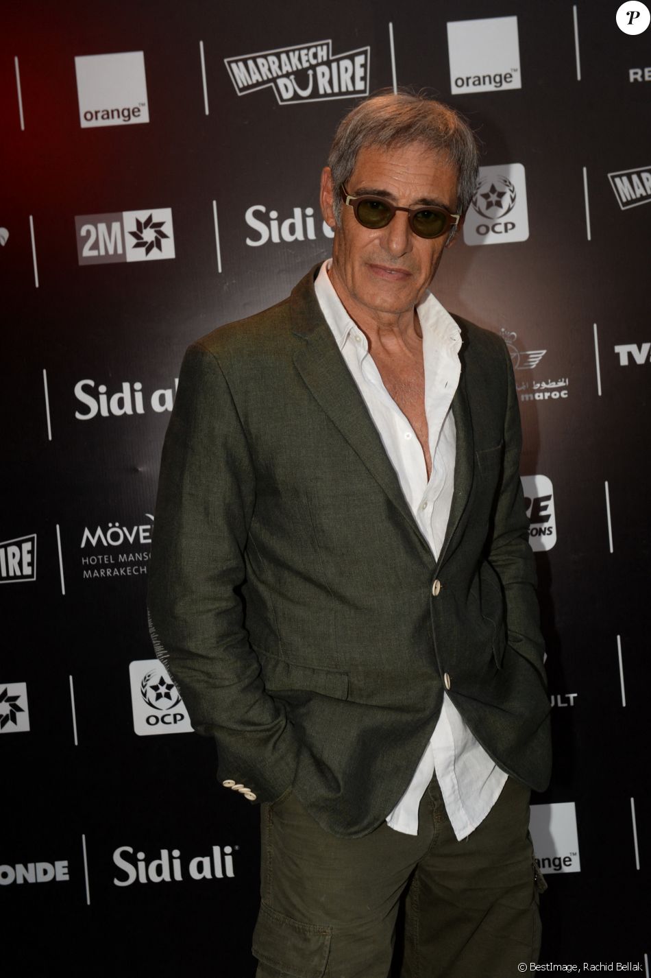 Exclusif - Gérard Lanvin lors du festival "Marrakech du Rire 2018" à Marrakech, Maroc, le 24 juin 2018. © Rachid Bellak/Bestimage