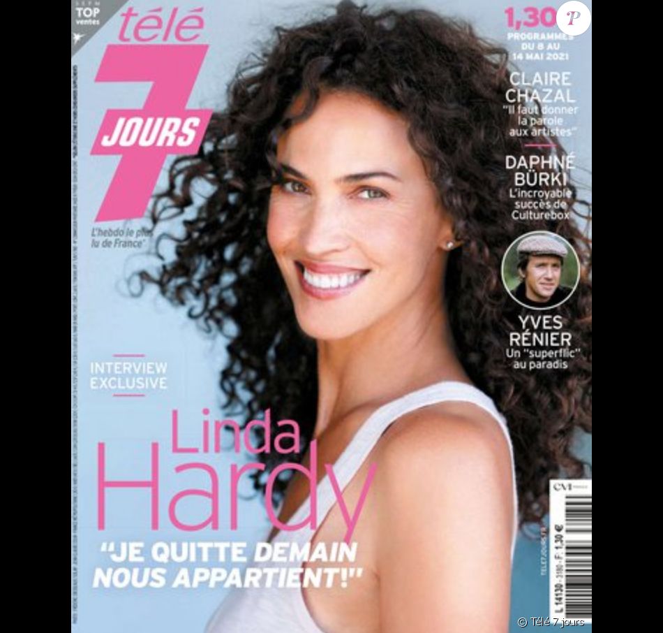 Couverture du nouveau numéro de "Télé 7 jours" paru le 3 mai 2021