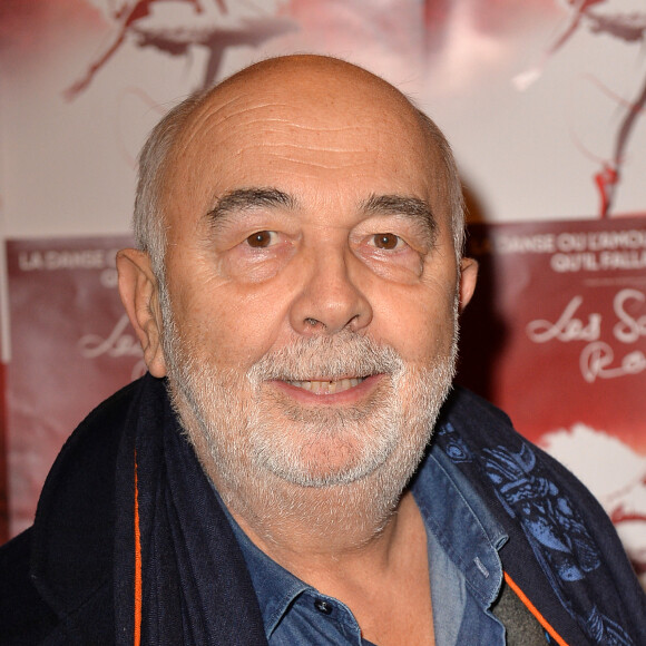 Gérard Jugnot au photocall de la générale de presse du spectacle musicale "Les Souliers Rouges" aux Folies Bergères à Paris, France, le 4 février 2020. © Veeren/Bestimage 