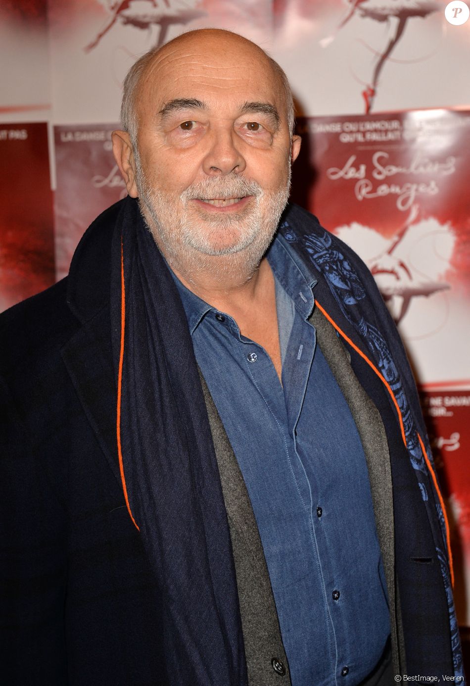 Gérard Jugnot au photocall de la générale de presse du spectacle musicale "Les Souliers Rouges" aux Folies Bergères à Paris, France, le 4 février 2020. © Veeren/Bestimage