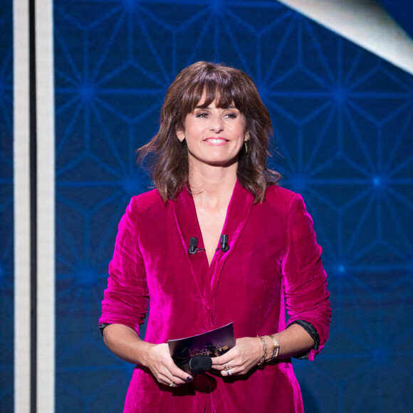 Exclusif - Faustine Bollaert - Enregistrement de l'émission "La Boîte à Secrets 8", présentée par F.Bollaert et qui sera diffusée le 7 mai sur France 3. Le 19 janvier 2021 © Tiziano Da Silva / Bestimage 