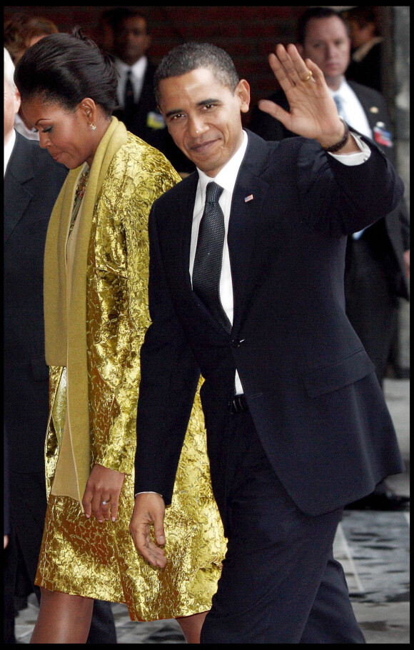 Barack et Michelle Obama à Oslo le 10 décembre 2009.