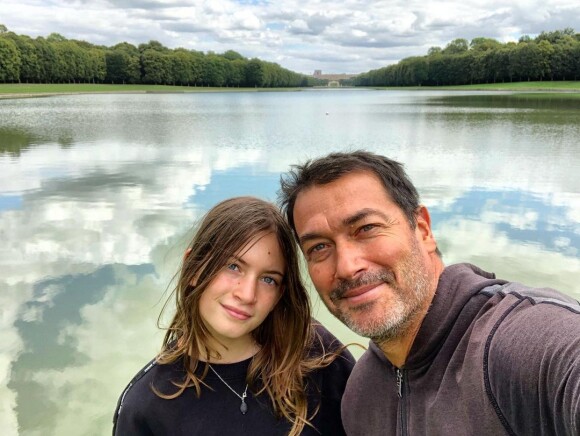 David Proux et sa fille sur Instagram