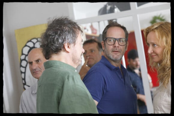 Archives - Exclusif - Julien Zidi réalise un épisode la série " Crimes Parfaits ", avec Olivier Marchal et Julie Ferrier. © Alain Guizard / Bestimage 