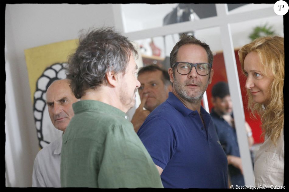 Archives - Exclusif - Julien Zidi réalise un épisode la série " Crimes Parfaits ", avec Olivier Marchal et Julie Ferrier. © Alain Guizard / Bestimage