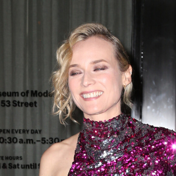 Diane Kruger se rend à la première de 'In the Fade' au MoMA à New York, le 4 décembre 2017.