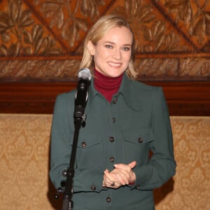 Diane Kruger à la mairie de Hambourg, le 21 novembre 2017.