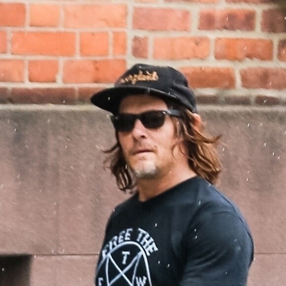 Exclusif - Norman Reedus dans les rues de New York, le 31 aout 2018.