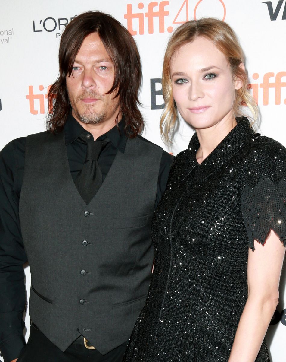 Diane Kruger, Norman Reedus à la première de 'Sky' lors du Festival international du film 2015 de Toronto, le 16 septembre 2015.