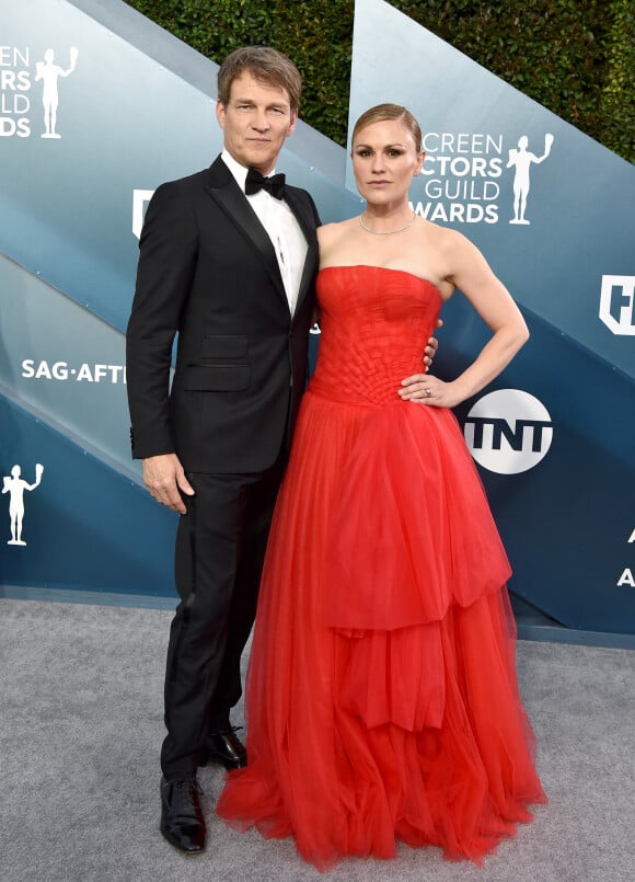 Stephen Moyer and Anna Paquin - 26ème cérémonie annuelle des "Screen Actors Guild Awards" au "Shrine Auditorium" à Los Angeles, le 19 janvier 2020.