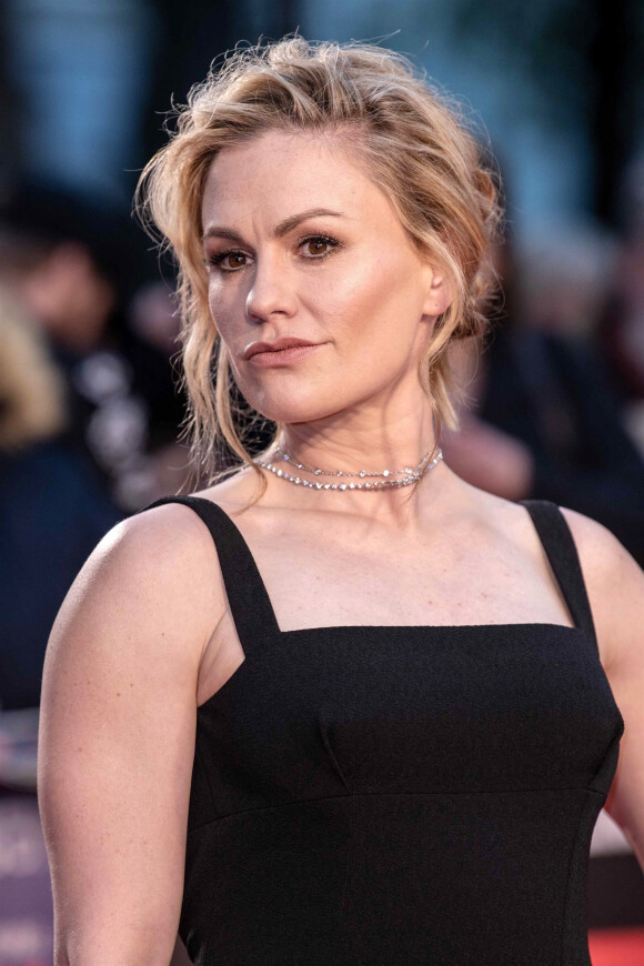 Anna Paquin à la première du film "The Irishman" lors de la clôture du 63ème Festival International du Film de Londres, le 13 octobre 2019.