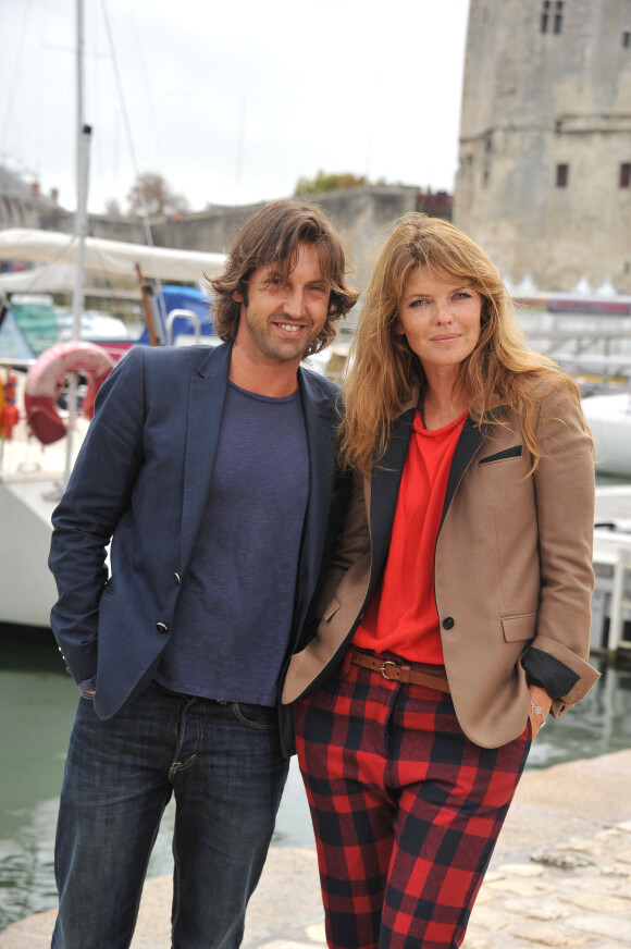 Frédéric Diefenthal et Gwendoline Hamon au Festival de la Fiction de La Rochelle en 2011.  © Guillaume Gaffiot /Bestimage