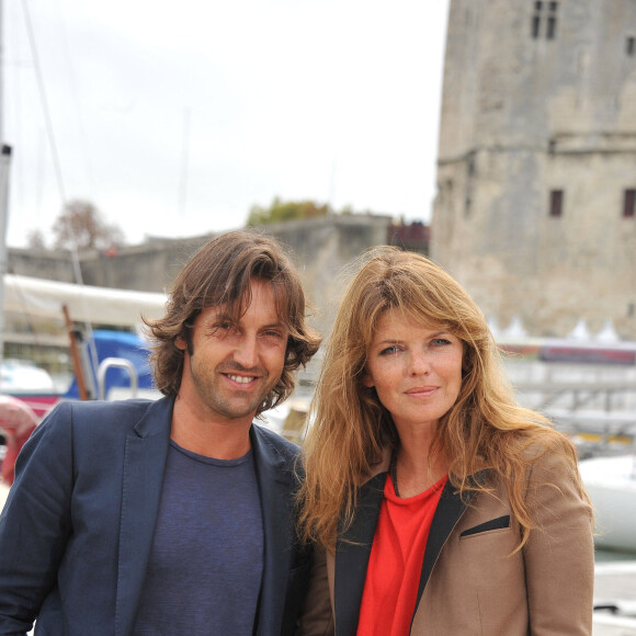 Frédéric Diefenthal et Gwendoline Hamon au Festival de la Fiction de La Rochelle en 2011.  © Guillaume Gaffiot /Bestimage