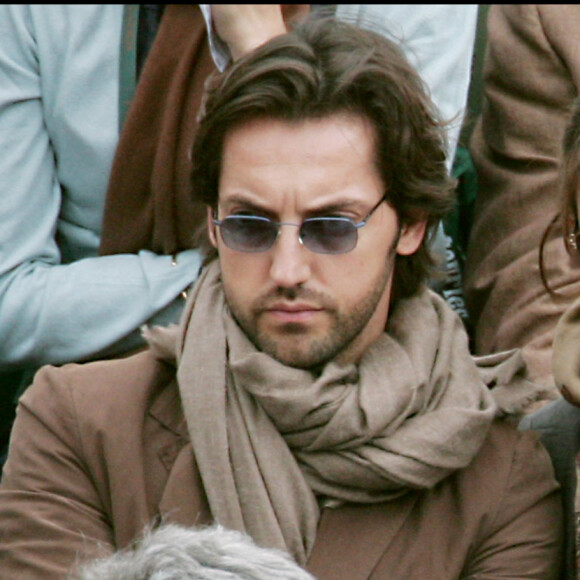 Frédéric Diefenthal et Gwendoline Hamon à Roland Garros en 2005. 