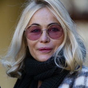 Emmanuelle Béart - 158ème vente aux enchères des vins des Hospices de Beaune, le 18 novembre 2018. © Pierre Perusseau/Bestimage