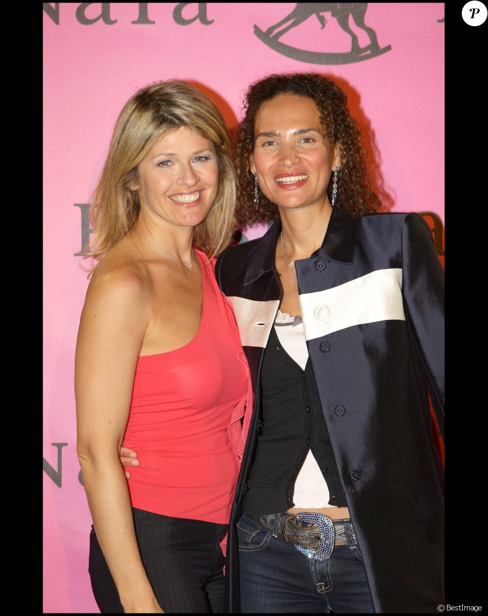 Lynda Lacoste, Frédérique Bedois - Défilé de lingerie Passionata à l'Espace Cambon. Paris.