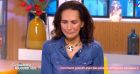 Frédérique Bedos sur le plateau de l'émission "Ca commence aujourd'hui", sur France 2.