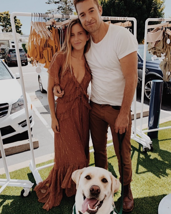 Scott Speedman et sa compagne Lindsay Rae Hofmann. Août 2019.