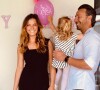 Laetitia Milot et son mari Badri fêtent l'anniversaire de sa fille Lyana (2 ans). Mai 2020.
