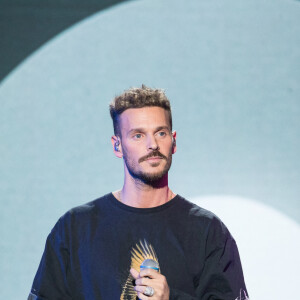 Exclusif - Matt Pokora (M. Pokora) - Enregistrement de l'émission "La boite à secrets" N°2, présentée par F.Bollaert, et qui sera diffusée le 20 décembre sur France 3 en prime time. Le 8 octobre 2019 © Tiziano Da Silva / Bestimage