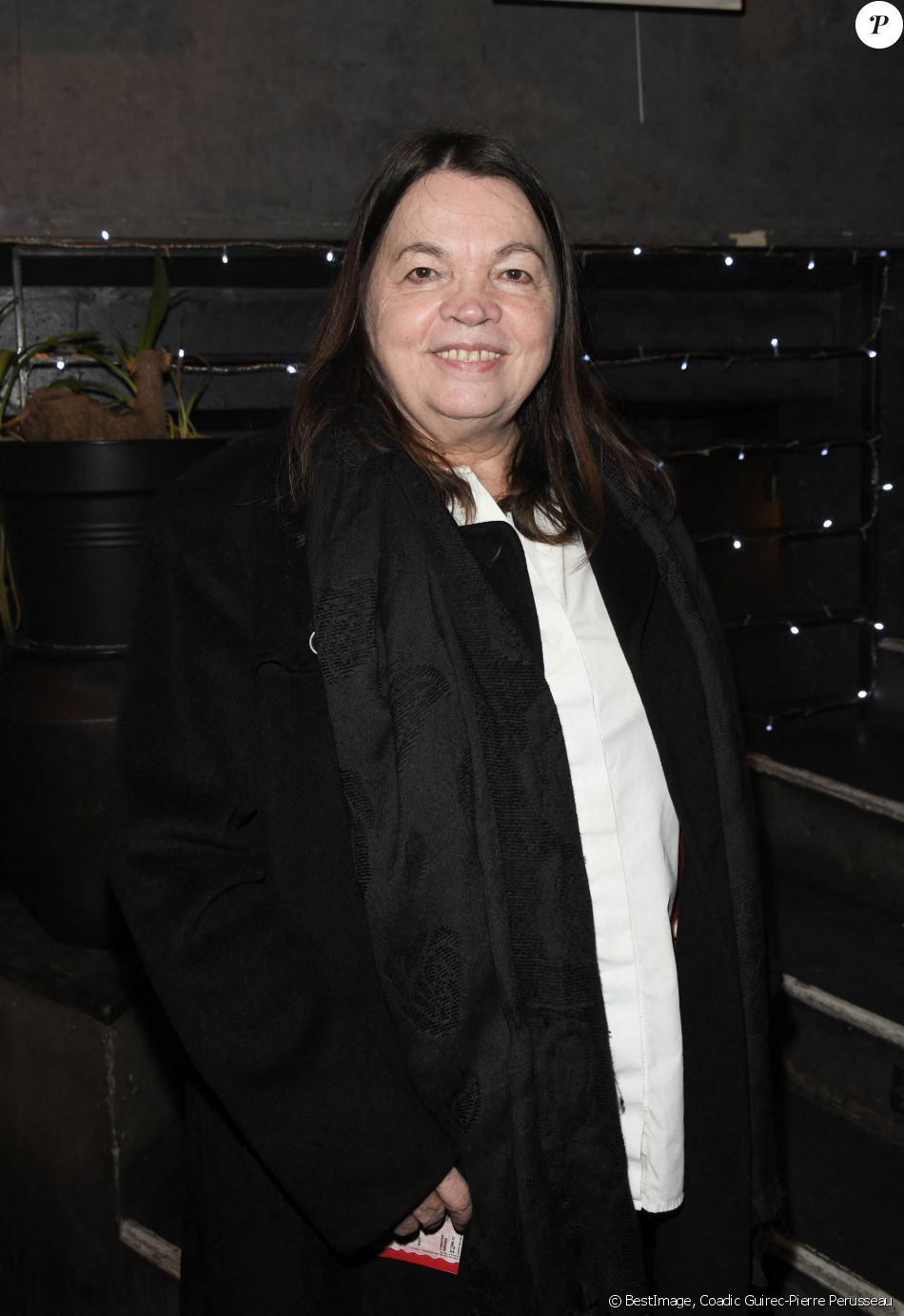 Myriam Boyer - Remise du prix de La Fondation Barrière pour la pièce "La journée de la jupe" au théâtre des Béliers à Paris le 4 février 2020. © Coadic Guirec-Pierre Perusseau/Bestimage