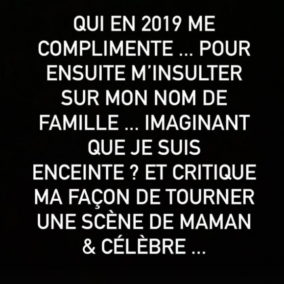 Emilie Nef Naf, ex-candidate de télé-réalité, est insultée par un internaute sur Instagram.