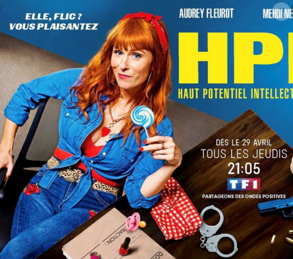 Audrey Fleurot dans la série "HPI", sur TF1.