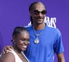 Snoop Dogg et sa fille Cori Broadus à la première de The Addams Family dans le quartier de Westfield Century City à Los Angeles.