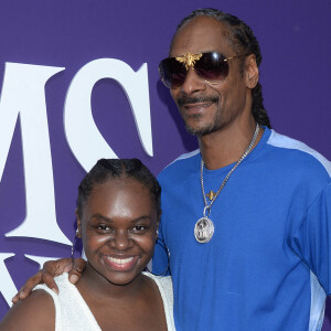 Snoop Dogg et sa fille Cori Broadus à la première de The Addams Family dans le quartier de Westfield Century City à Los Angeles, le 6 octobre 2019