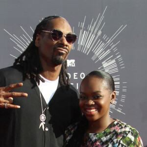 Snoop Dogg et sa fille Cori Broadus - Cérémonie des MTV Video Music Awards à Inglewood, le 24 août 2014.