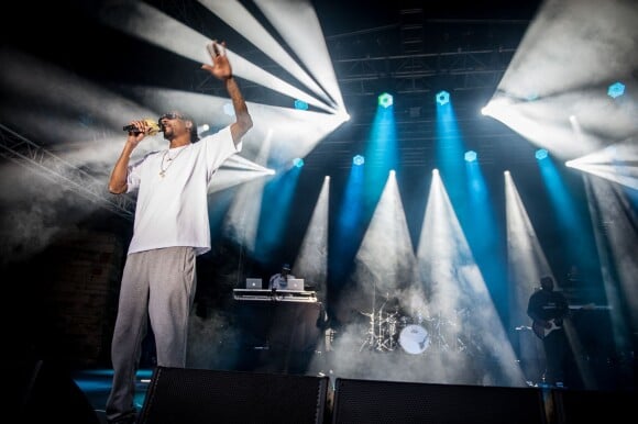 Snoop Dogg en concert à Stuttgart. Le 21 juillet 2015