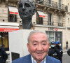 Levon Sayan - Inauguration du buste de Charles Aznavour au Carrefour de l'Odéon dans le 6ème arrondissement de Paris le 22 mai 2021. © Coadic Guirec/Bestimage