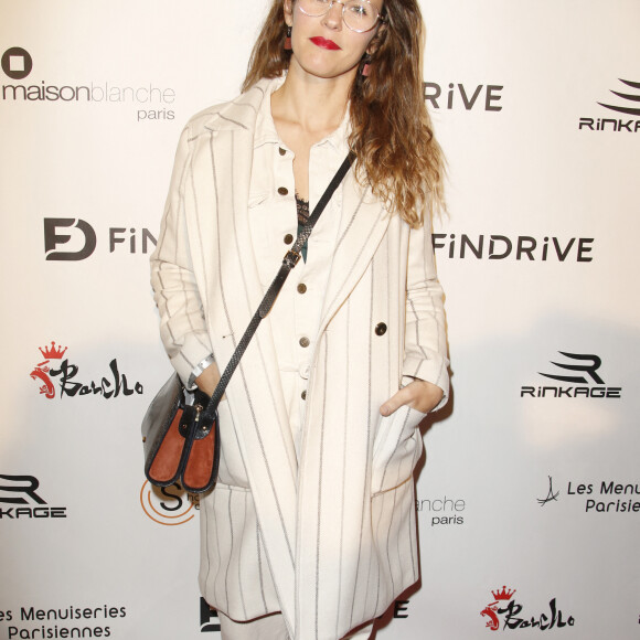 Lorie Pester - People au championnat du monde de Kick Boxing au cirque Phénix. Paris. Le 12 décembre 2019. © Christophe Aubert via Bestimage