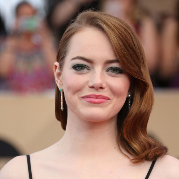 Emma Stone - Tapis rouge de la 23ème soirée annuelle Screen Actors Guild awards au Shrine auditorium à Los Angeles, le 29 janvier 2017 © F. Sadou/AdMedia via Zuma/Bestimage