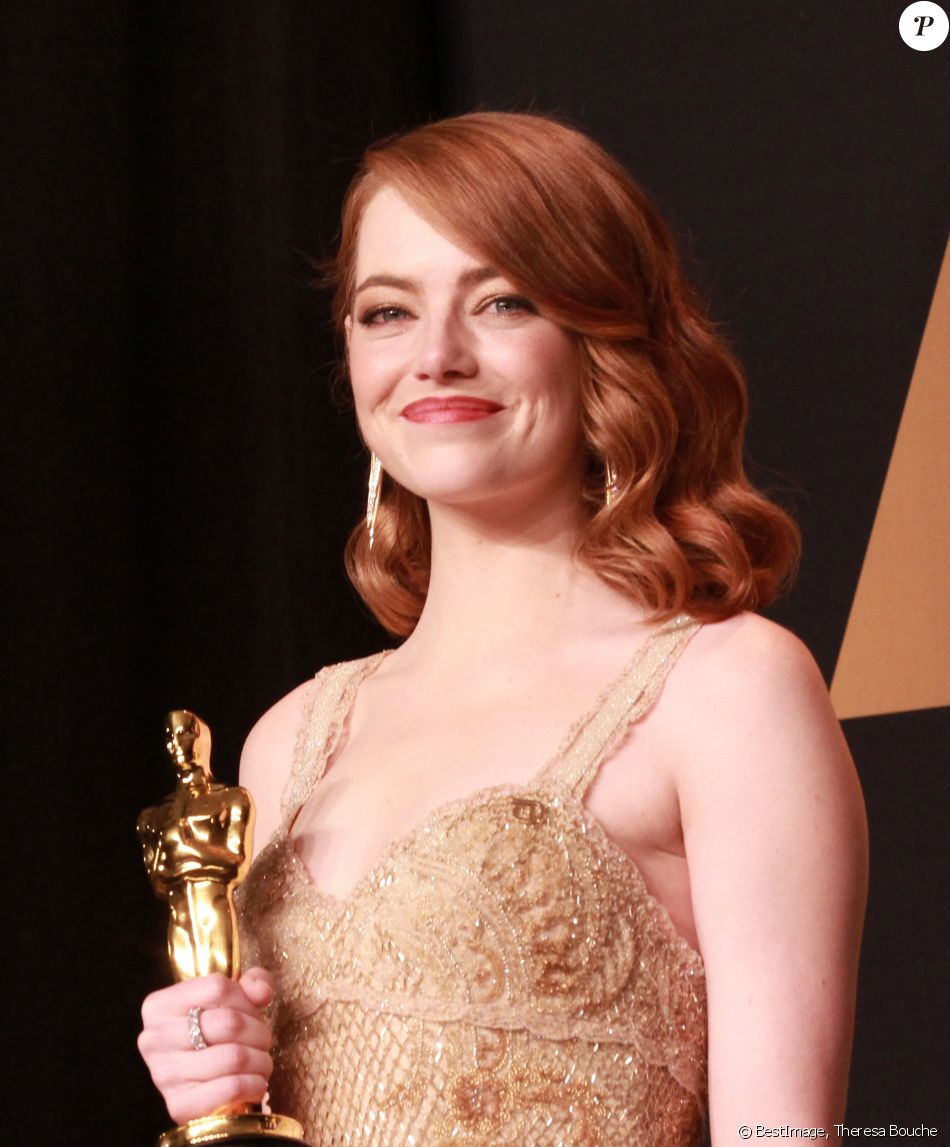 Emma Stone A Reçu L'Oscar De La Meilleure Actrice Pour Le Film La La ...