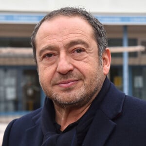 Patrick Timsit, l'acteur, réalisateur et comédien, a rencontré les élèves du lycée Camette dans le cadre de l'opération "Théâtre pour Tous", à Nice, le 24 novembre 2017. © Bruno Bebert/Bestimage