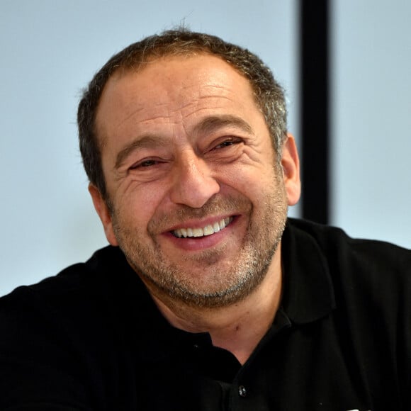 Patrick Timsit, l'acteur, réalisateur et comédien, a rencontré les élèves du lycée Camette dans le cadre de l'opération "Théâtre pour Tous", à Nice, le 24 novembre 2017. © Bruno Bebert/Bestimage