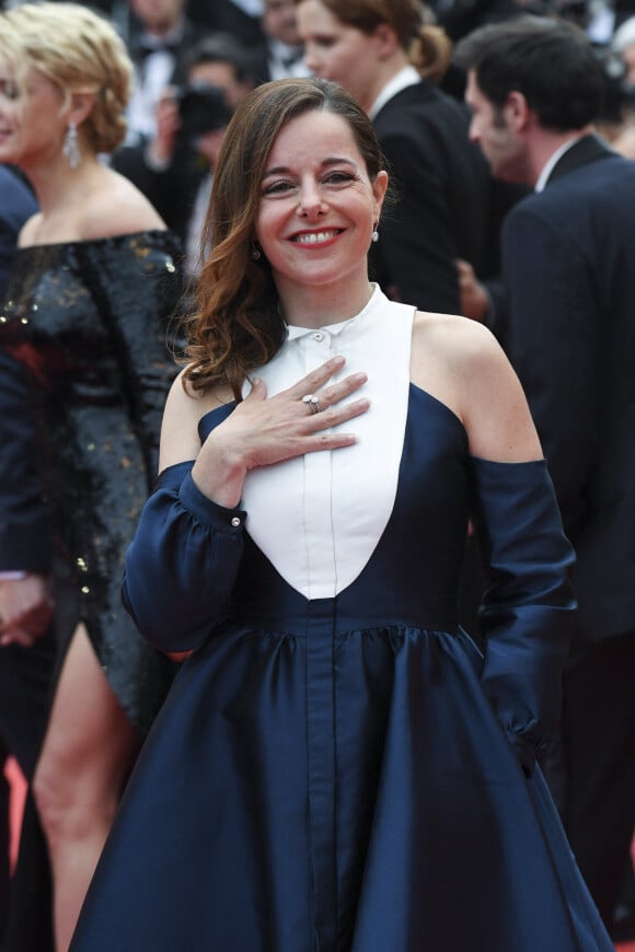 Laure Calamy à la première de "Sibyl" lors du 72ème Festival International du Film de Cannes, le 24 mai 2019. 