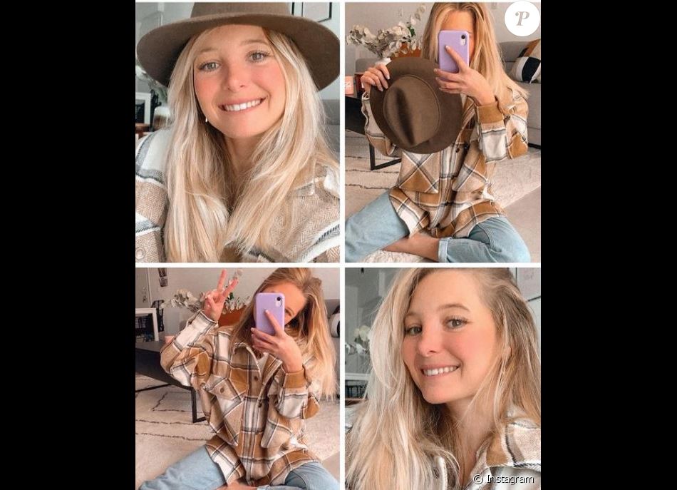 Emma de "Mariés au premier regard" pose sur Instagram, le 15 février 2021