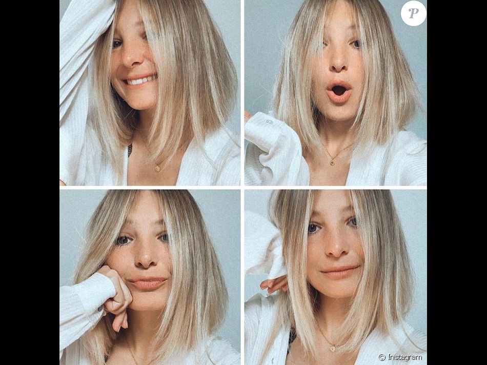 Emma de "Mariés au premier regard" avec une coupe carrée, novembre 2021