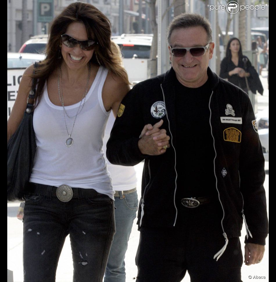Robin Williams et sa nouvelle compagne à Los Angeles le 9 ...